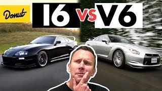 INLINE 6 vs V6  How it Works  SCIENCE GARAGE [upl. by Qerat]