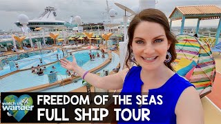 Freedom of the Seas Full Ship Tour [upl. by Emya264]