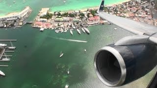 Blast Off Awesome US Airways Full Throttle HD 757 Takeoff From St Maarten [upl. by Okwu]