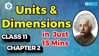 Units and Dimensions class 11 physics chapter 2 in one shot  Narendra Sir IITB 2003 AIR 445 [upl. by Cecilla]