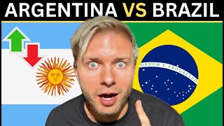 Argentina VS Brazil 10 Biggest Differences [upl. by Larret]