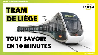 Tram de Liège tout savoir en 10 minutes [upl. by Admama]