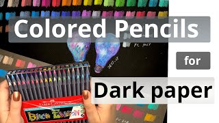 Faber Castell Colored Pencils Black Edition Review  Test supersoft [upl. by Namsu]