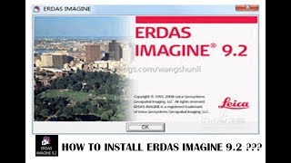 HOW TO INSTALL ERDAS IMAGINE 92 [upl. by Okemak45]