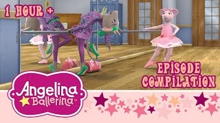 Angelina Ballerina – 1 Hour Compilation Full Episodes [upl. by Inalel]