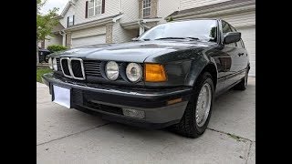 1988 BMW 735i [upl. by Genni]