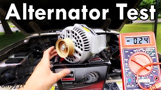 How to Test an Alternator [upl. by Eceinaj929]