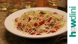 Quick and Easy Pasta Recipes Cappellini Caprese and Fettuccine Alfredo Recipe [upl. by Akimyt]