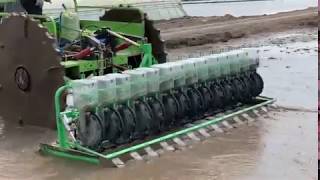 rice seeder Direct Seeder for Rice [upl. by Klemm]