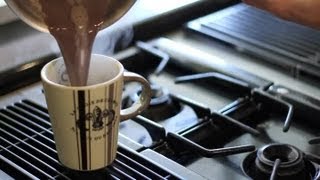 Hot Chocolate Using Sweetened Condensed Milk  Cooking With Chocolate [upl. by Pantin]