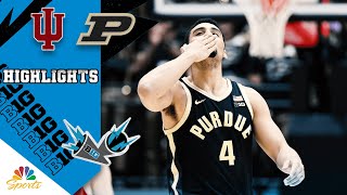 Indiana vs Purdue  COLLEGE BASKETBALL HIGHLIGHTS  13125  NBC Sports [upl. by Parthen]