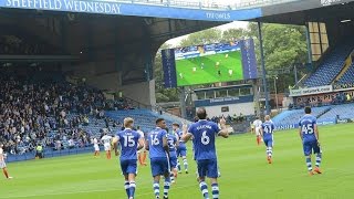 Steven Fletchers first SWFC goal  Owls v Wigan [upl. by Ainoyek]