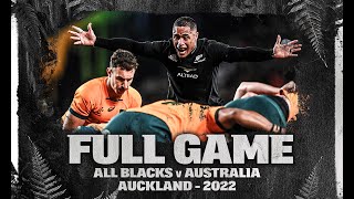 FULL GAME All Blacks v Australia 2022  Auckland [upl. by Zahavi855]