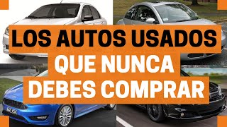 Los AUTOS USADOS que NO debes COMPRAR  Motoren Mx [upl. by Teillo]