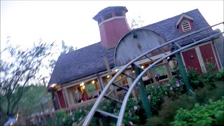 The Barnstormer Roller Coaster Front Seat POV Magic Kingdom Walt Disney World Resort [upl. by Lyndy555]