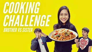 COOKING CHALLENGE WITH BROTHER amp SISTER  Rimorav Vlogs [upl. by Theressa79]