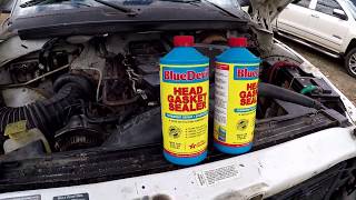 12 Valve Cummins Head gasket Fix With BlueDevil [upl. by Byrn]