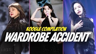 KPop Wardrobe Accidents  KPOP COMPILATION [upl. by Trabue]