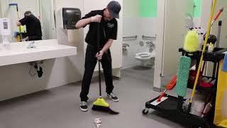 Janitorial Restroom Cleaning StepByStep Training [upl. by Renate472]