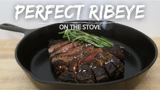 HOW TO COOK STEAK IN CAST IRON SKILLET [upl. by Eslek]