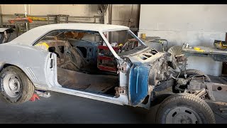 1969 Camaro Z28 Le Mans Blue Full Restoration Video Series  Part 1 [upl. by Ennaehr]