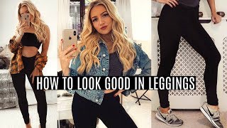 HOW TO LOOK GOOD IN LEGGINGS  YOGA PANTS [upl. by Khan]