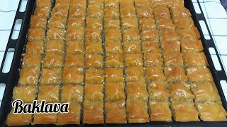 HAZIR YUFKADAN BAKLAVA NASIL YAPILIR [upl. by Ijok]