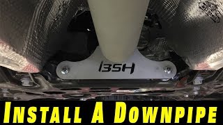 How To Install a Turbo Downpipe [upl. by Camilla]