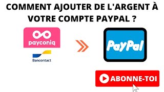 Comment ajouter de largent à votre compte PayPal [upl. by Gerladina]