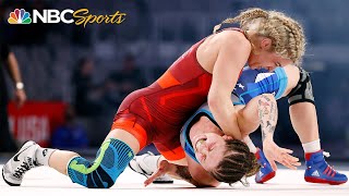 Maroulis will defend Olympic title after epic 3match trial with Jenna Burkert  NBC Sports [upl. by Neeliak]