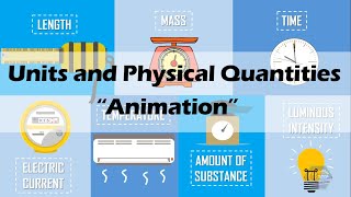 UNITS amp PHYSICAL QUANTITIES  Physics Animation [upl. by Jena]