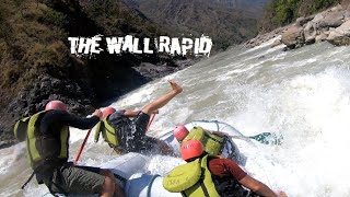 The Wall Grade 4 Rapid  Most Dangerous and Banned Rapid River Rafting in Rishikesh 2019 4K [upl. by Yelad]