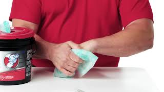 WypAll® Waterless Wipes Sharpie Demo [upl. by Haye]