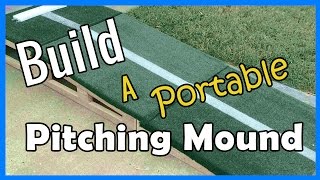 How To Build a Pitching Mound  ERIKTV365 [upl. by Adyl50]