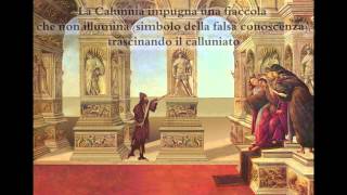 La calunnia  Sandro Botticelli 1496 [upl. by Hanus]