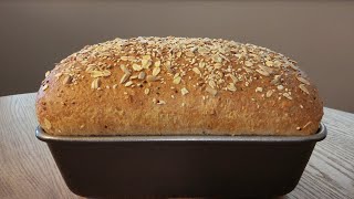 Healthy Hearty Homemade Multigrain Bread [upl. by Jerad]