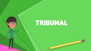 What is Tribunal Explain Tribunal Define Tribunal Meaning of Tribunal [upl. by Alie]