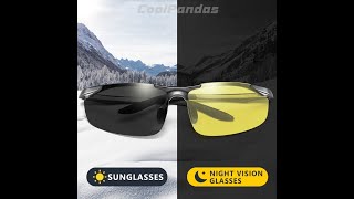 2019 Photochromic DayNight Vision Polarized Sunglasses Driving Glasses UV400 [upl. by Walker]