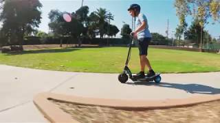 Razor Power Core E100 Electric Scooter Ride Video [upl. by Godiva]