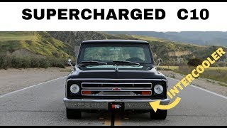 SUPERCHARGED BIG BLOCK Chevy C10  One Take [upl. by Niletak]