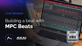 Live  Building a beat with MPC BEATS [upl. by Nylrac]