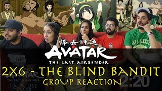 Avatar The Last Airbender  2x6 The Blind Bandit  Group Reaction [upl. by Nahshunn]