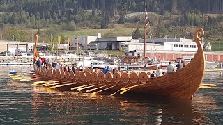 Vikingskipet Myklebust i Nordfjordeid [upl. by Wilburt]