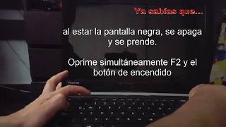 CÓMO ENTRAR A LA BIOS 💻 TOSHIBA SATELLITE o cualquier otra versión👍 SOLUCIONADO [upl. by Lateh]