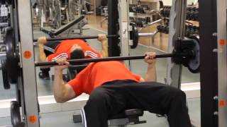 Smith Machine Bench Press  Chest Exercise [upl. by Adao378]