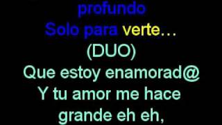 Karaokequot ESTOY ENAMORADOquot Thali ampPedro Cmpg [upl. by Chew]