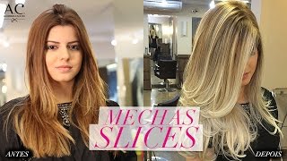 COMO FAZER MECHAS SLICES [upl. by Lietman]