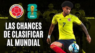 COLOMBIA sus PROBABILIDADES DE CLASIFICAR al Mundial 2026 [upl. by Ecreip]