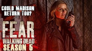 Fear The Walking Dead S3E1  Madison takes Troys eye  Office scene [upl. by Elleon804]