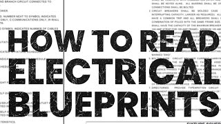 How to read Electrical Blueprints [upl. by Rramahs]